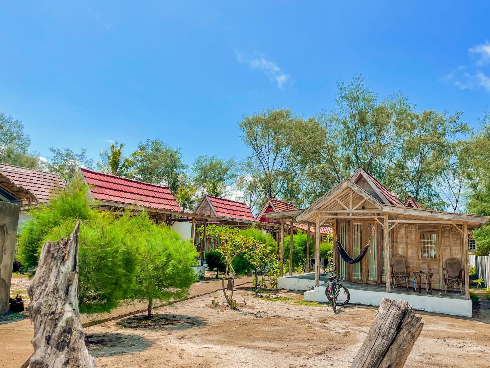 Mimpi Bungalow Gili Meno Bagian luar foto