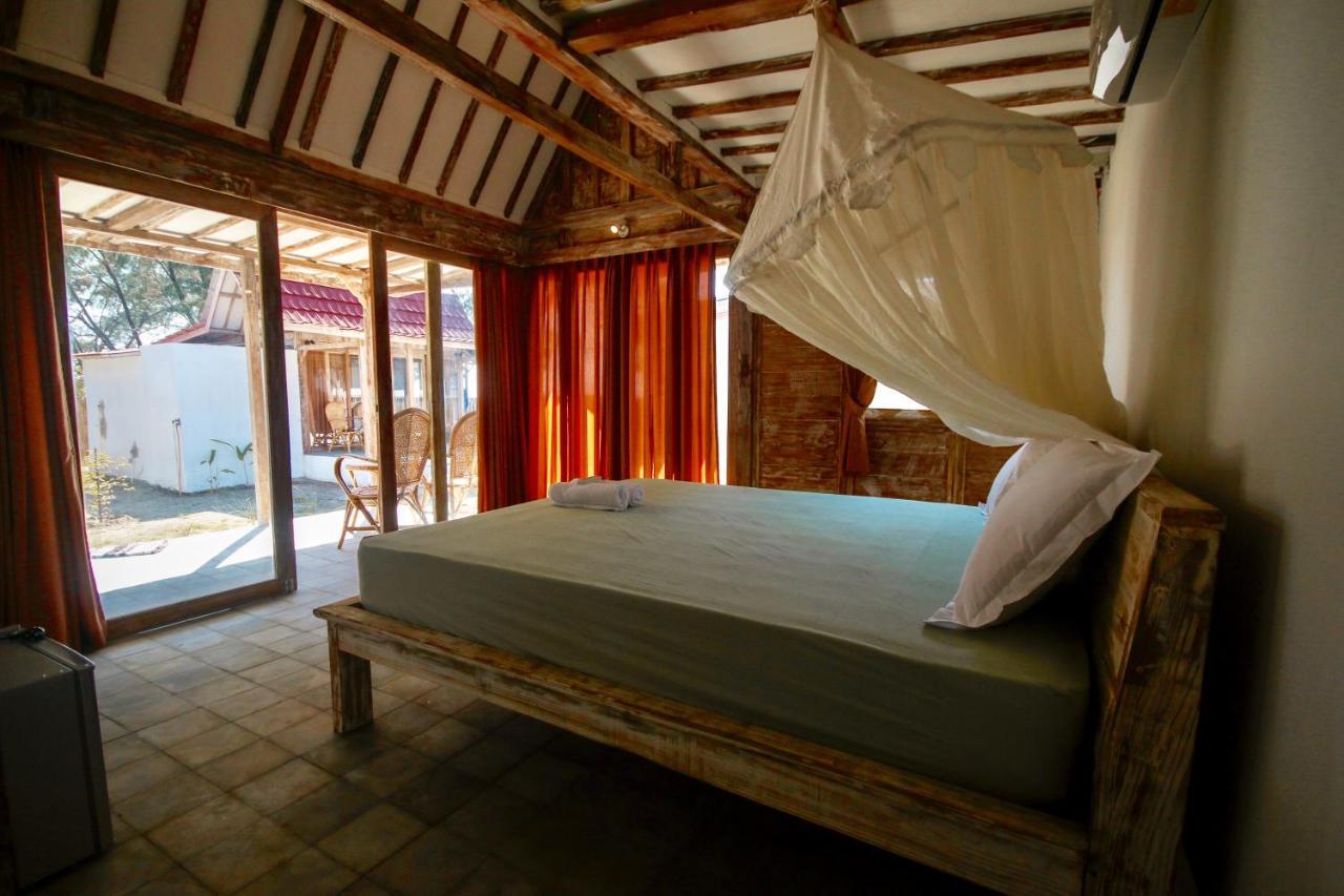 Mimpi Bungalow Gili Meno Bagian luar foto