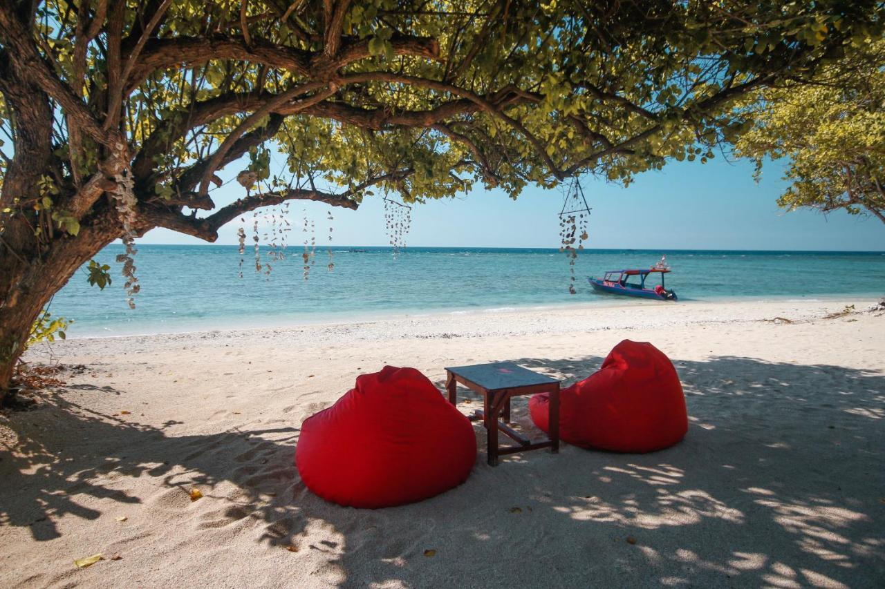 Mimpi Bungalow Gili Meno Bagian luar foto