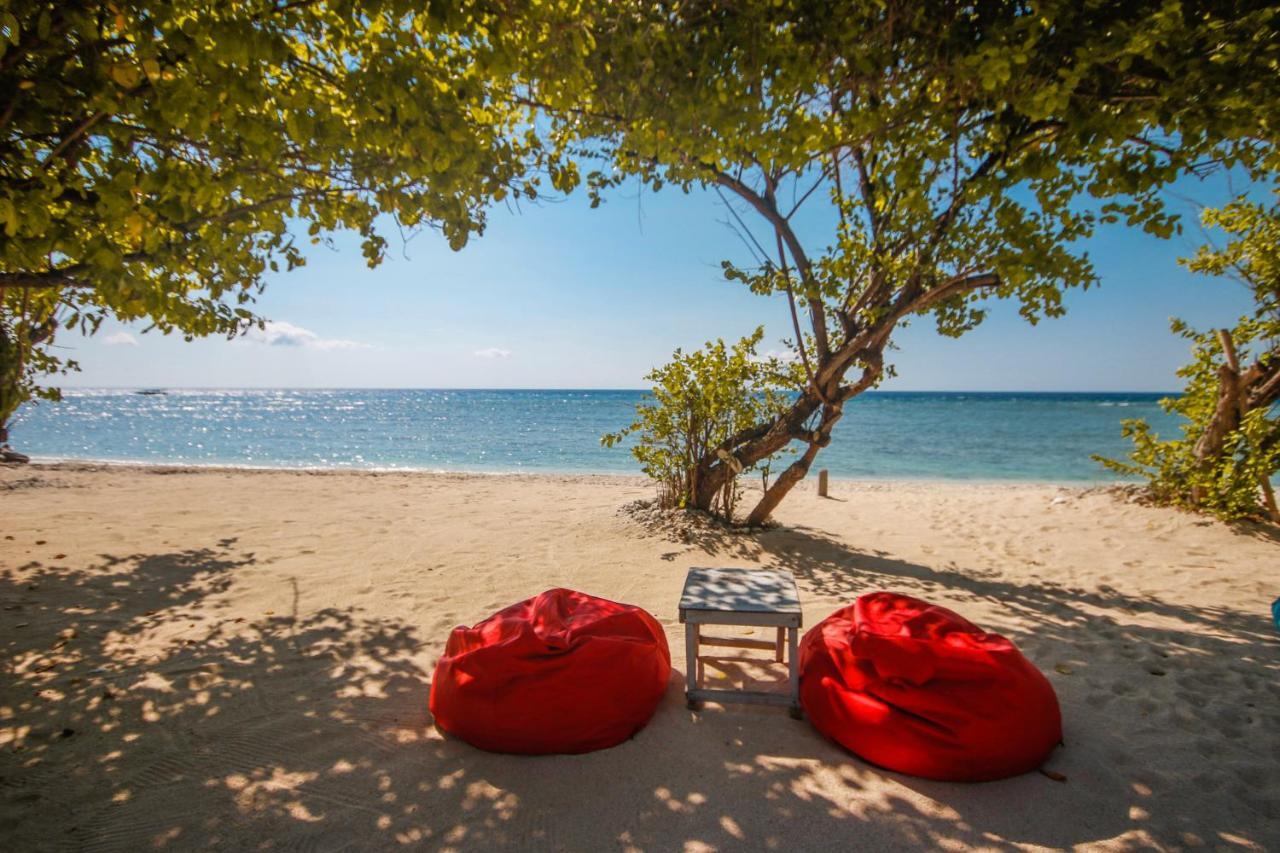 Mimpi Bungalow Gili Meno Bagian luar foto